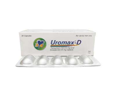 Uromax-D 0.4 mg+0.5 mg Capsule