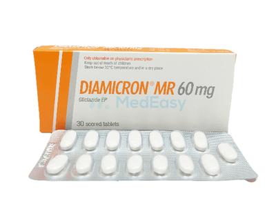Diamicron MR 60 mg Tablet