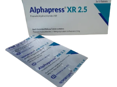 Alphapress XR 2.5 mg Tablet