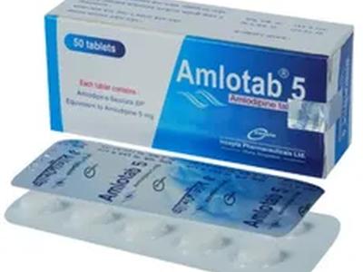 Amlotab 5 mg Tablet