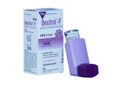 Bexitrol F 25 mcg+50 mcg Inhaler
