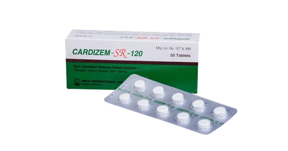 Cardizem-SR 120 mg Tablet | Samm Care