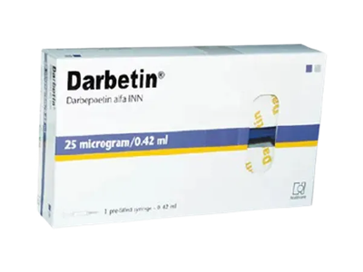 Darbetin 25 mcg/0.42 ml SC Injection