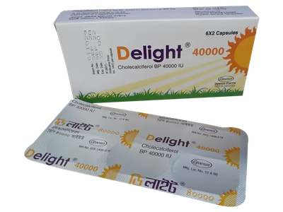 Delight 40000 IU Capsule
