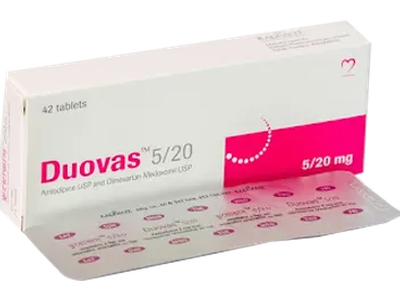 Duovas 5 mg+20 mg Tablet