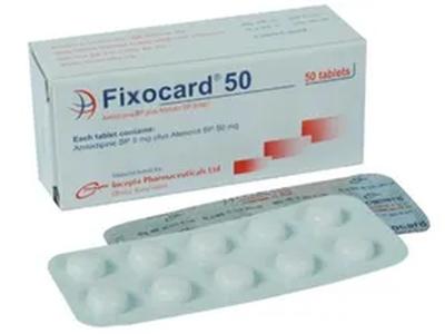 Fixocard 50 mg Tablet