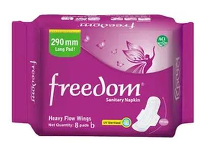 Freedom Heavy Flow Wings 8 Pads Women's Choice