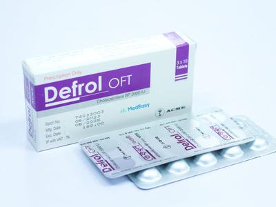 Defrol OFT 2000 IU Tablet