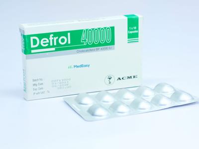 Defrol 40000 IU Capsule