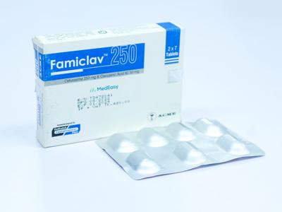Famiclav 250 mg+62.50 mg Tablet
