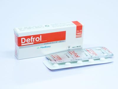 Defrol 1000 IU Tablet