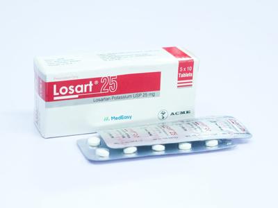 Losart 25 mg Tablet