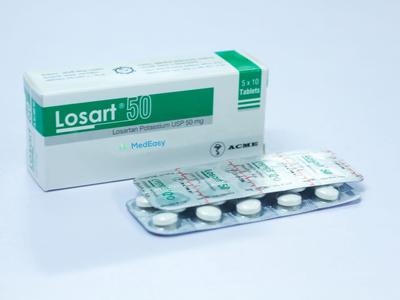 Losart 50 mg Tablet