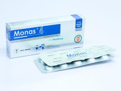 Monas 4 4 mg Tablet