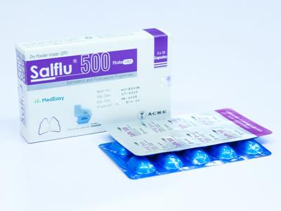 Salflu 50 mcg+500 mcg Inhalation Capsule