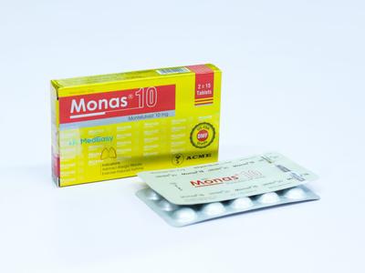 Monas 10 10 mg Tablet
