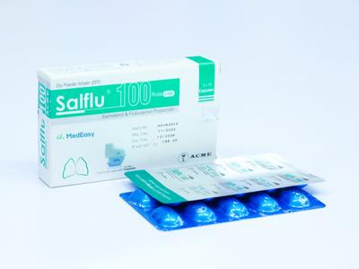 Salflu 50 mcg+100 mcg Inhalation Capsule