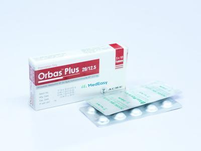 Orbas Plus 20 mg+12.5 mg Tablet