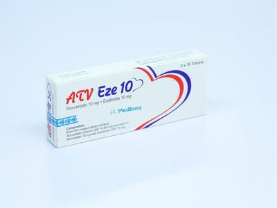 ATV Eze 10 mg+10 mg Tablet