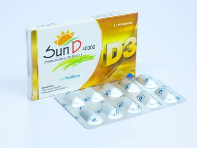 Sun D 40000 IU Capsule