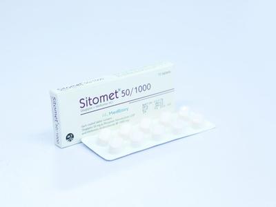 Sitomet 50 mg+1000 mg Tablet