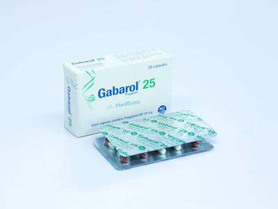 Gabarol 25 mg Capsule