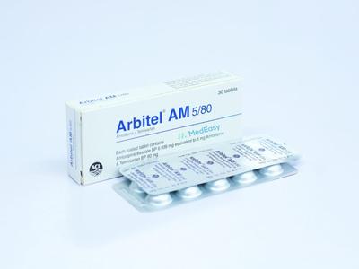 Arbitel AM 5 mg+80 mg Tablet