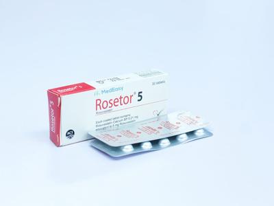 Rosetor 5 mg Tablet