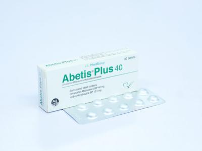 Abetis Plus 40 mg+12.5 mg Tablet
