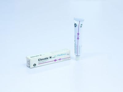 Clovate-N (0.5 mg+5 mg+1 Lac IU)/gm Cream
