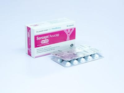 Seroxyn 50 mcg+250 mcg Inhalation Capsule