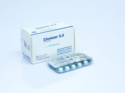 Clonium 0.5 mg Tablet
