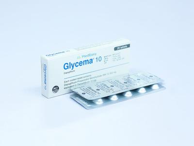 Glycema 10 mg Tablet