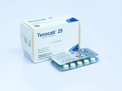Tenocab 5 mg+25 mg Tablet