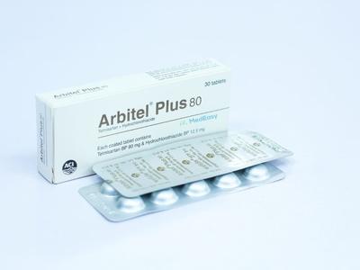 Arbitel Plus 80 mg+12.5 mg Tablet