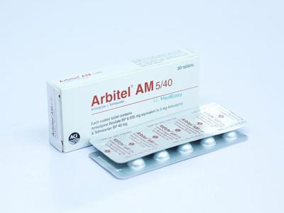 Arbitel AM 5 mg+40 mg Tablet