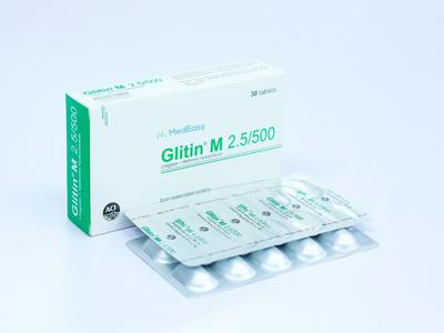 Glitin M 2.5 mg+500 mg Tablet