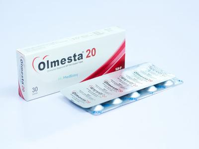 Olmesta 20 mg Tablet