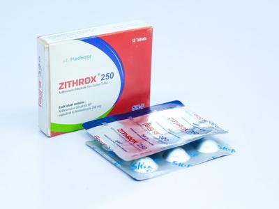 Zithrox 250 mg Tablet