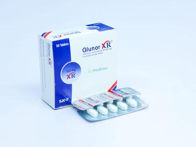 Glunor XR 500 mg Tablet