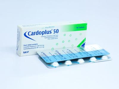 Cardoplus 50 mg+12.5 mg Tablet