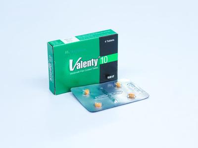 Valenty 10 mg Tablet