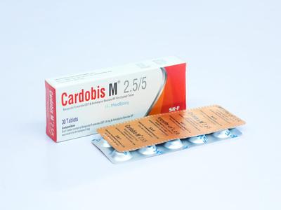 Cardobis M 2.5 mg+5 mg Tablet