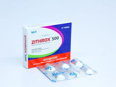 Zithrox 500 mg Tablet