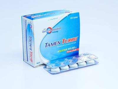 Tamen Turbo 500 mg+65 mg Tablet