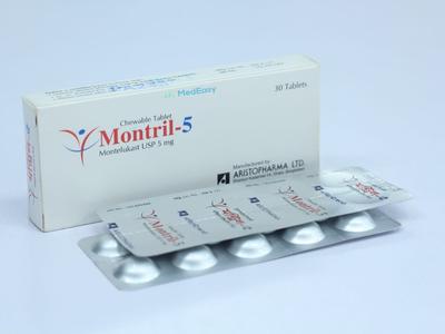 Montril 5 mg Chewable Tablet