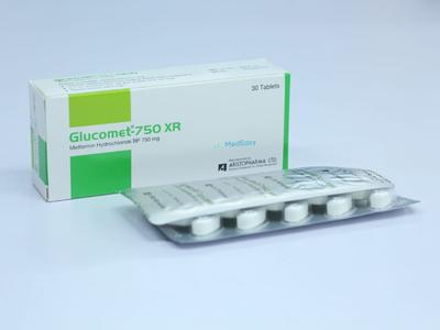 Glucomet XR 750 mg Tablet