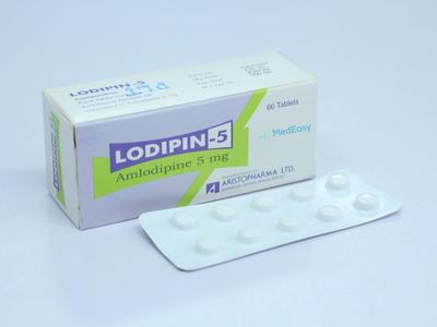 Lodipin 5 mg Tablet