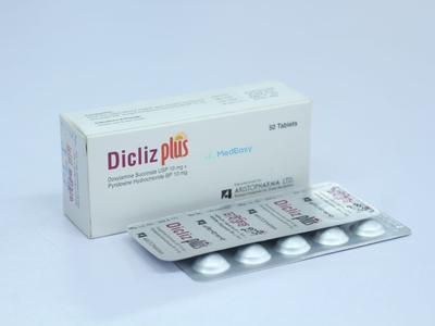 Dicliz Plus 10 mg Tablet
