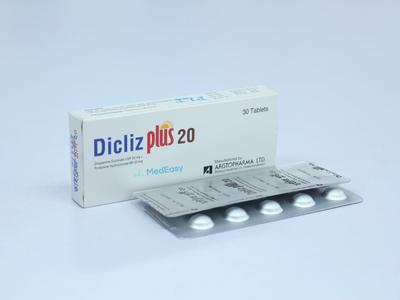 Dicliz Plus 20 mg Tablet